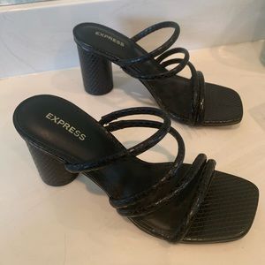 Strappy Heel sandals Express Size 7